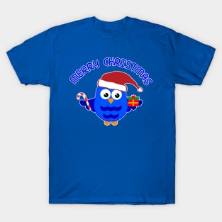 Merry Christmas Owl T-Shirt